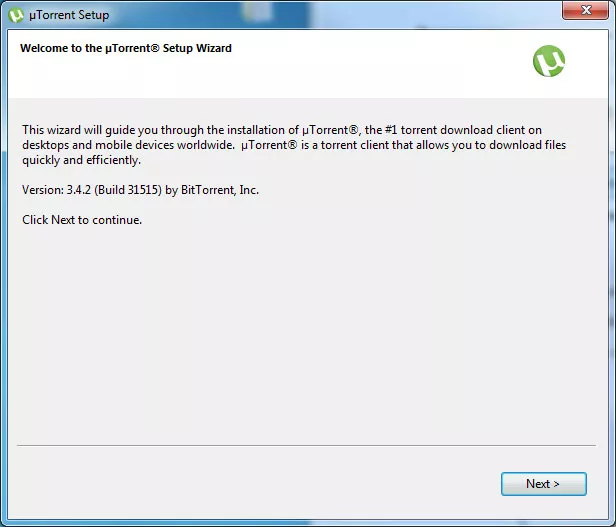 How to install utorrent 