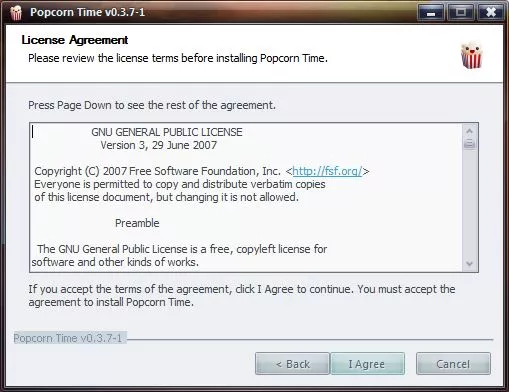 How to install Popcorn Time