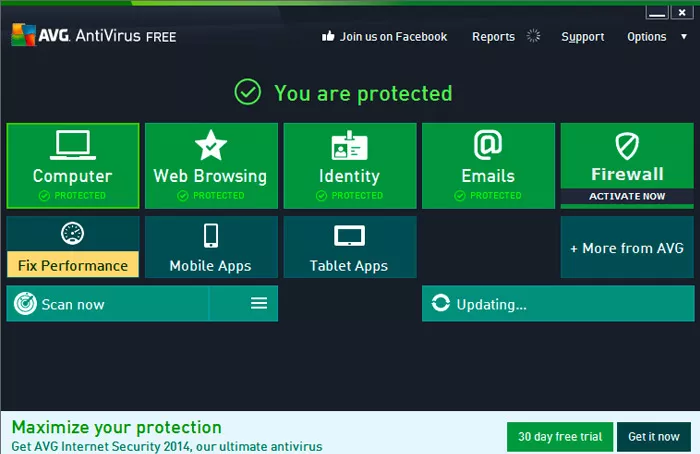 AVG antivirus