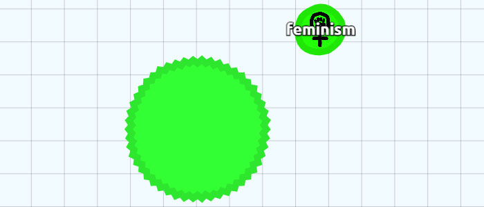 Feminism Nickname in Agar.io