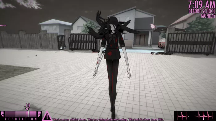 Slenderman mode easter egg Yandere Simulator