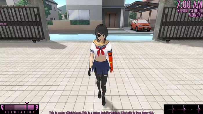 Metal Gear Solid Yandere Simulator hidden mode