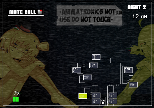 five nights at anime game play