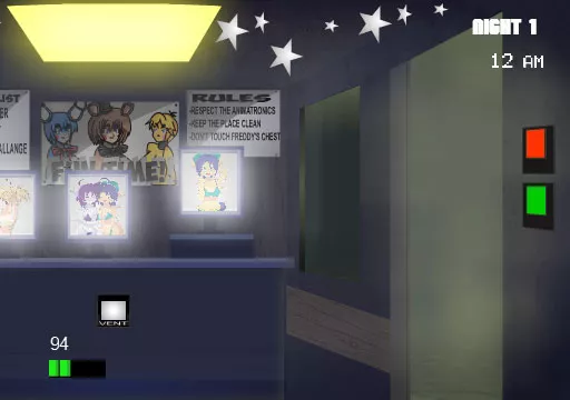 Five Nights in Anime 2 (Night 1 and 2) 