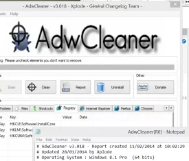 ADW Cleaner 3.018